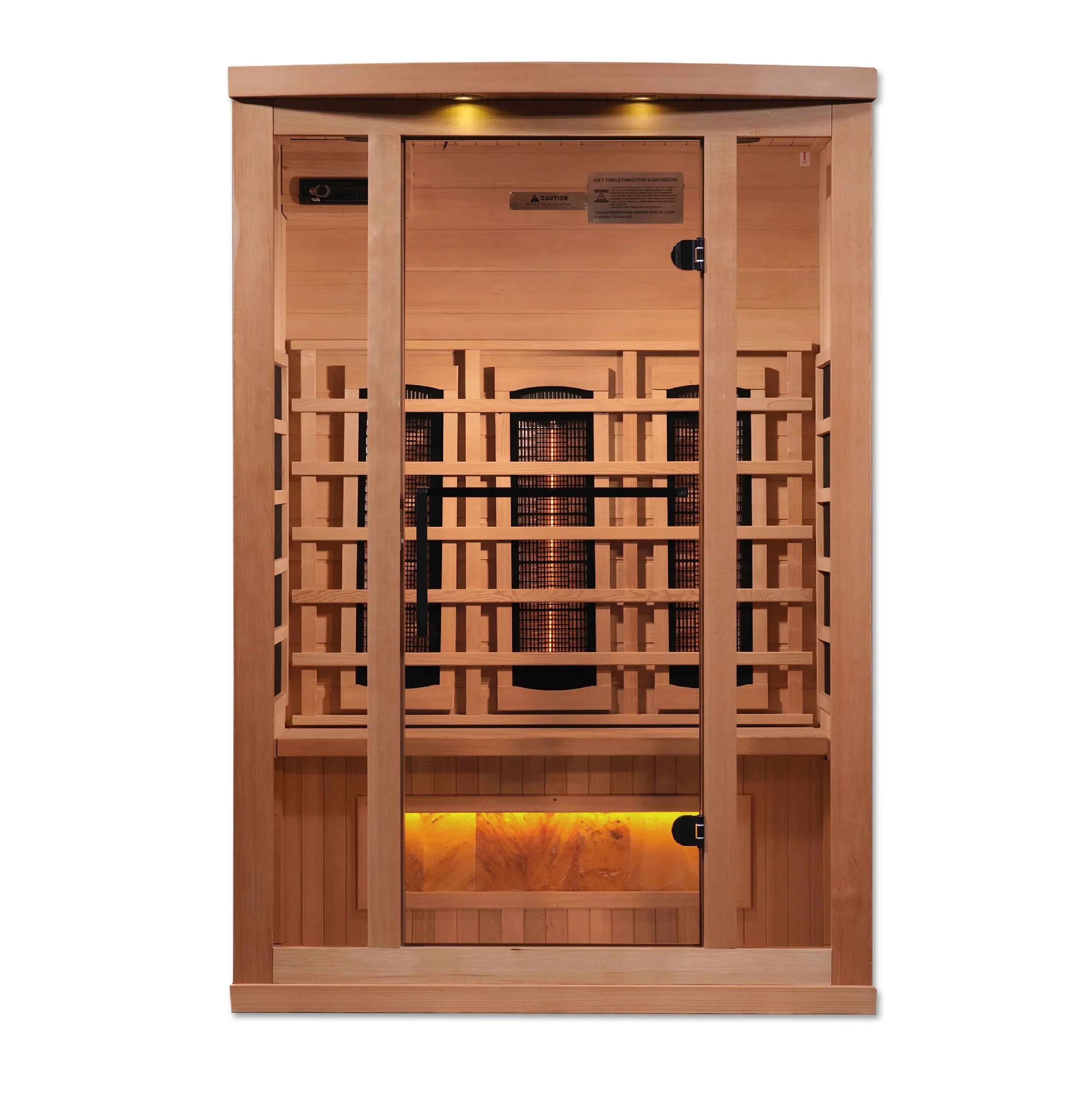 Golden Designs Reserve Edition GDI-8020-02 Full Spectrum with Himalayan Salt Bar - Front view