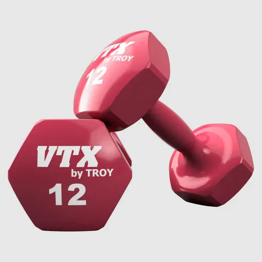 VTX Vinyl Dumbbells - 12 lbs