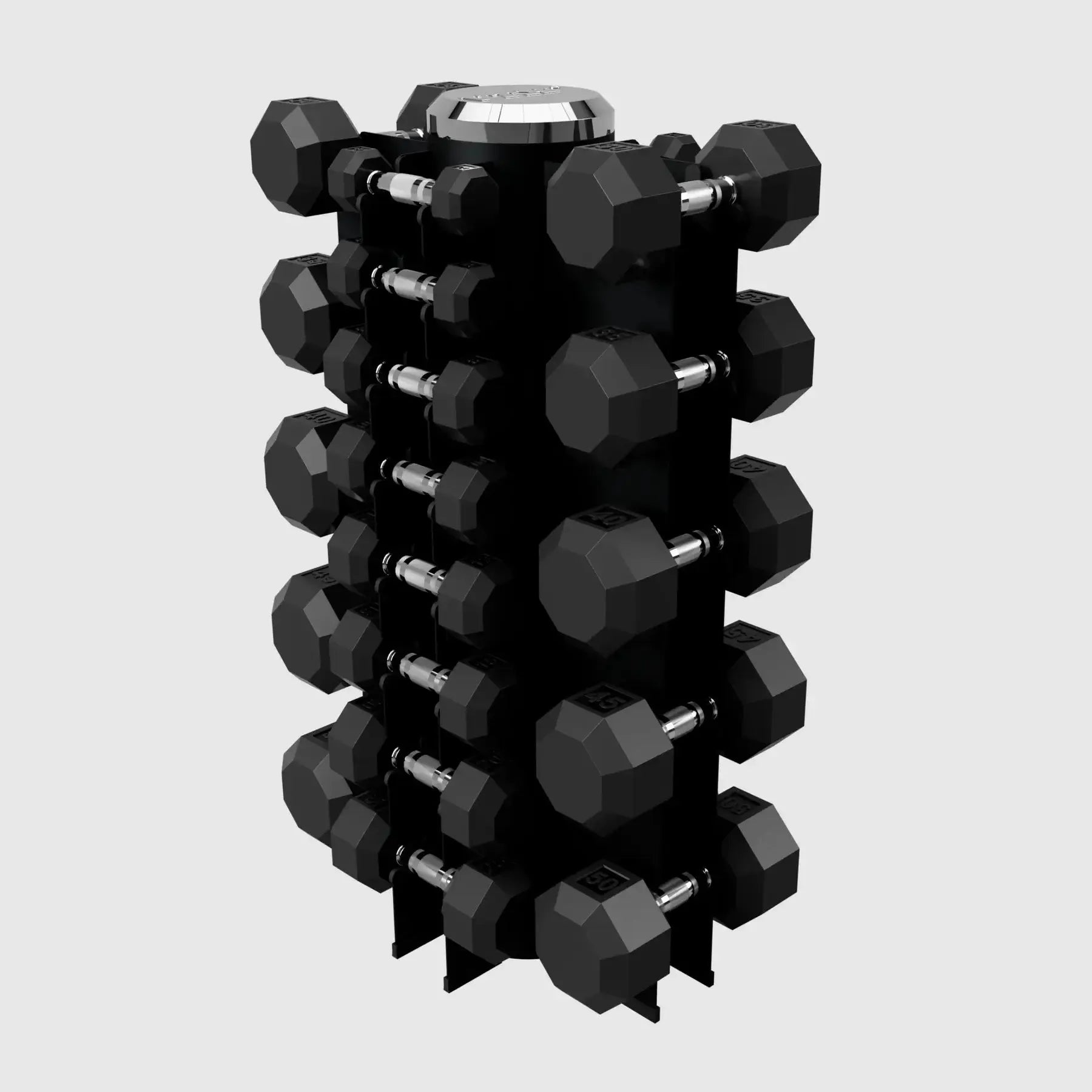 VTX VERTPAC Rubber Encased Dumbbells Sets - VERTPAC-SDR50G
