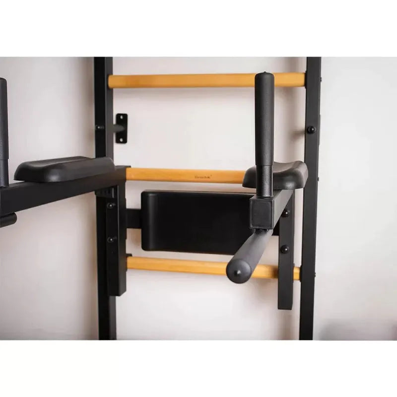 BenchK Stall Bar With Pull-up Bar and Dip Station 722B - Side view dip bar photo