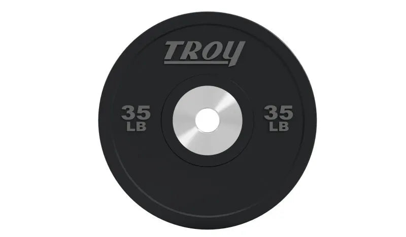 Black Premium Bumper Plate - 35 lbs