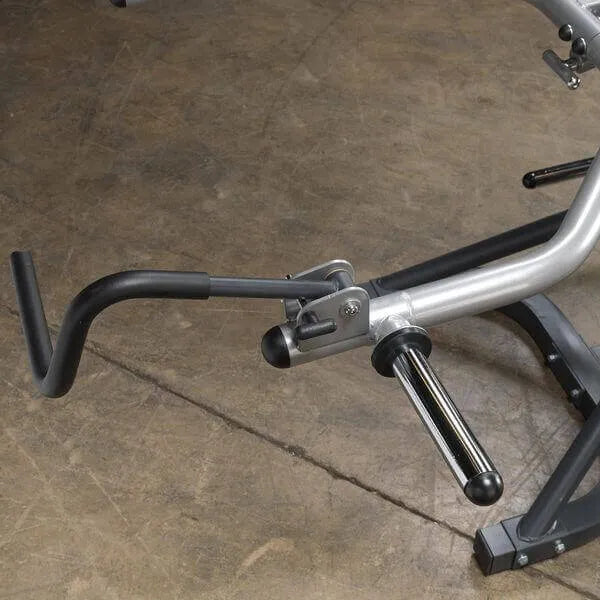 Body-Solid Free Weight Leverage Gym SBL460P4 - training close up photo