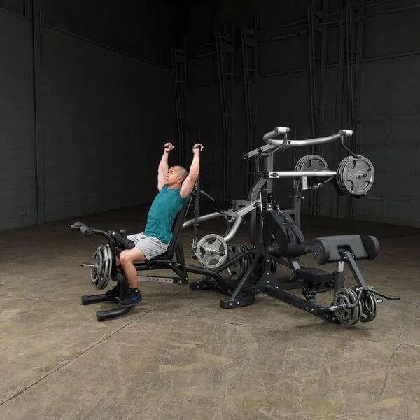 Body-Solid Free Weight Leverage Gym SBL460P4 - man pull ups