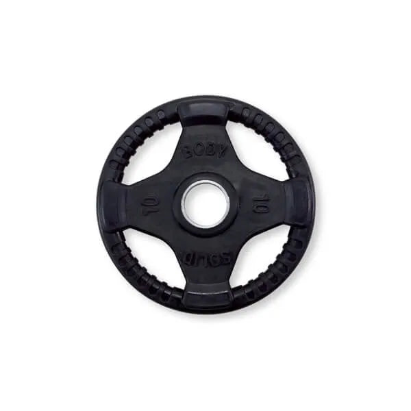 Body-Solid Rubber Grip Olympic Plates ORT - Size: 10lbs