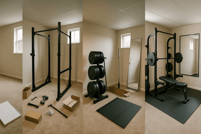 Home Gym building process