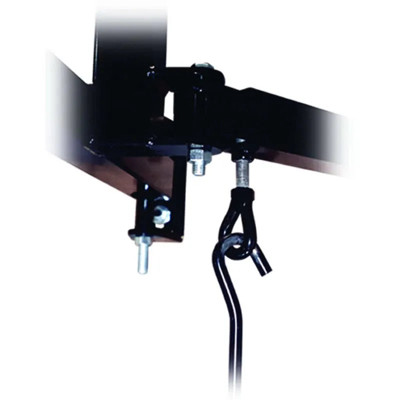 First Team FoldaMount46 Wall Mount Basketball Hoop - mount close-up view
