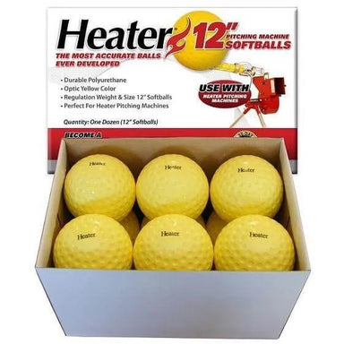 Heater 12" Dimpled Softballs (Dozen)