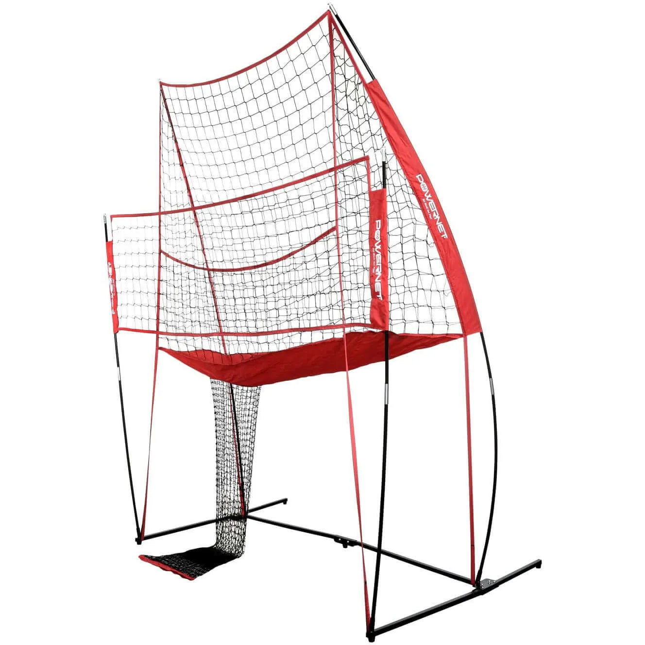 Powernet Volleyball Practice Net Station 8'x 11' V001