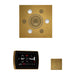 Thermasol Wellness Steam Package with SignaTouch Square | WSTPSS - Finish: Antique Brass