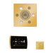 Thermasol Wellness Steam Package with SignaTouch Square | WSTPSS - Finish: Polished Gold
