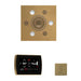 Thermasol Wellness Steam Package with SignaTouch Square | WSTPSS - Finish: Satin Brass
