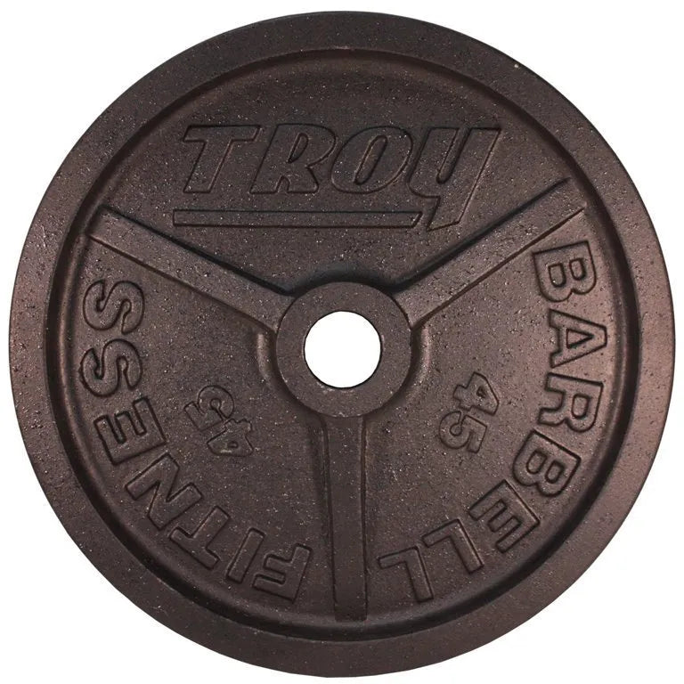 TROY Premium Wide Flanged Plate - 45 lbs plate