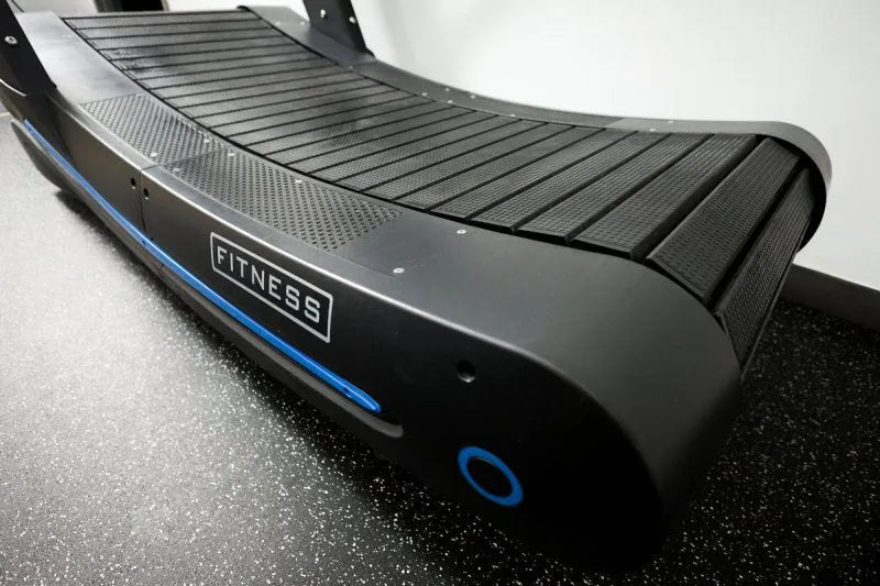Vortex Strength CVX2500 Curved Treadmill - Running belt in close up photo