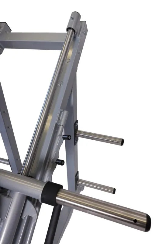Vortex Strength VLP1000 Leg Press / Hack Squat Combo - close up photo of quad roller system