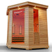 Medical 7 Plus Infrared Sauna - wood panel roof