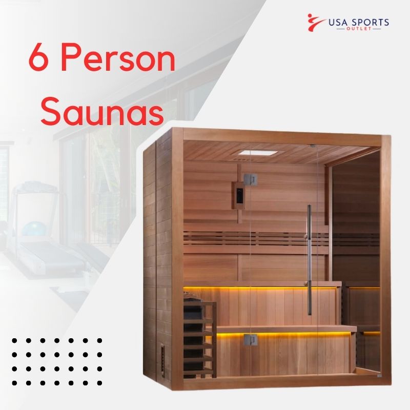 6 Person Saunas