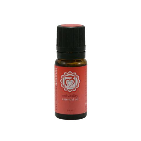 Mr. Steam Red Vitality Chakra Aroma Oil in 10 mL Bottle