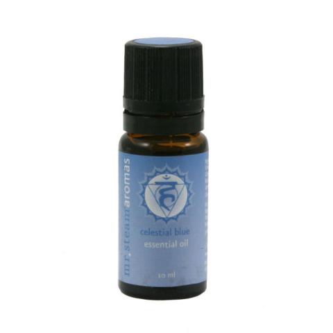 Mr. Steam Celestial Blue Chakra Aroma Oil in 10 mL Bottle