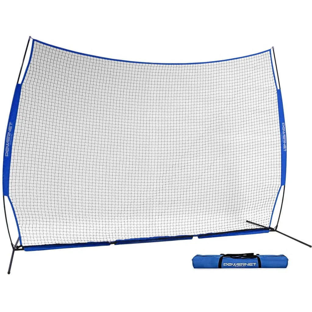 Powernet 12x9 Sports Barrier Net 1021 - in blue 