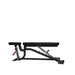 TKO Strength Flat/Incline/Decline Bench 924FID-B - black and grey with pads