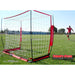 Powernet Soccer Goal 6ft x 4ft Portable Bow Style Net S022 - man kicking a ball