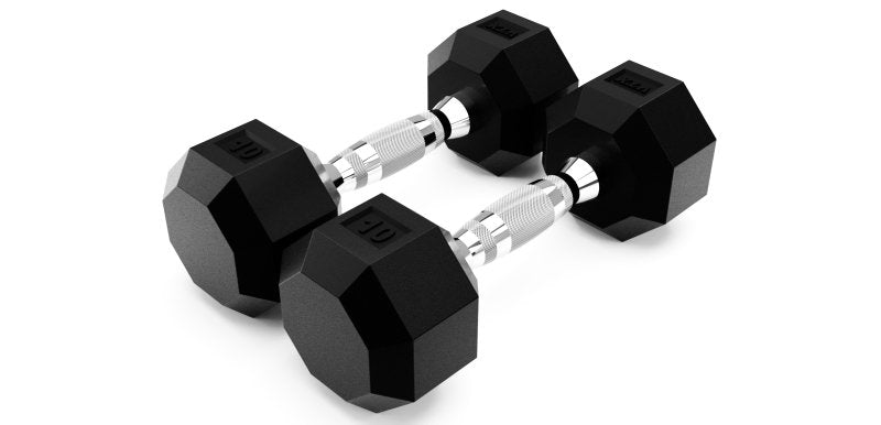 8-Sided Urethane Dumbbell -pair