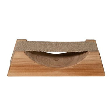 Prosaunas Ergo-Headrest Wood Sauna Headrest w/Cloth Neck Support