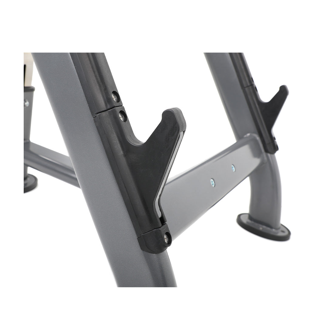 TKO Strength Preacher Curl Bench 867PB-B - closer look of curl bar holder