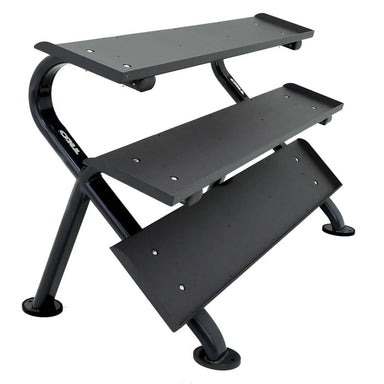 TKO 3 Tier Commercial Dumbbell Rack 890HDR-BK