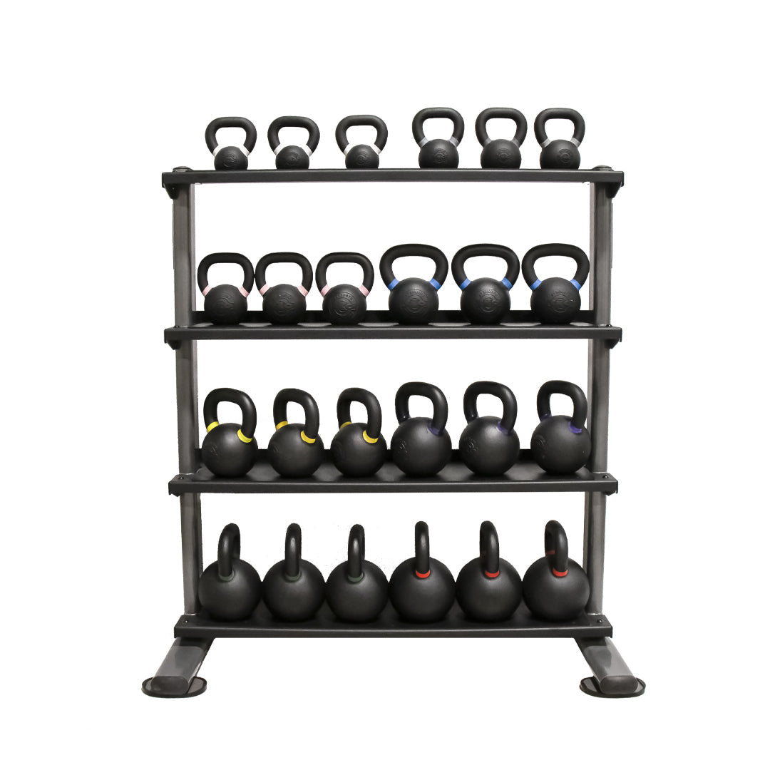 TKO Strength 4 Tier Vertical Kettlebell Tray Rack 859KR-4