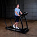 Body-Solid Endurance Walking Treadmill T50 - Man using the treadmill to workout