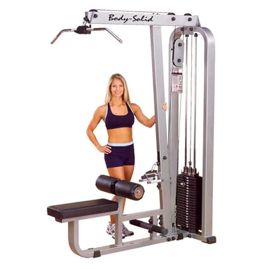 Body-Solid Pro Clubline Lat Pull Mid Row SLM300G - Size: 210lb Stack