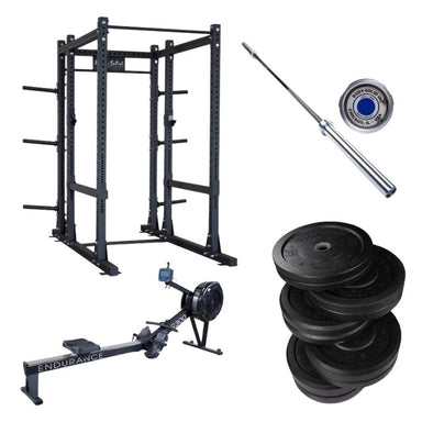 Body-Solid Ultimate Garage Gym Power Rack Package