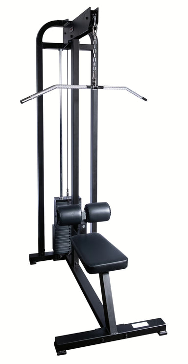 York Barbell STS Lat Pulldown Machine - Black