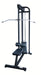 York Barbell STS Lat Pulldown Machine - Black - on a white background