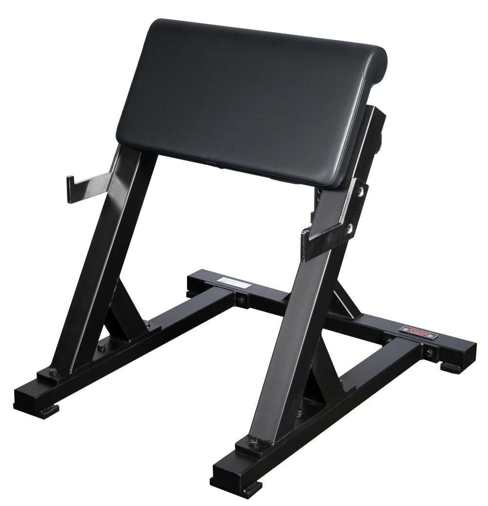 York Barbell STS Preacher Curl Machine - Black