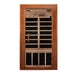 Dynamic Avila Elite 1-2-Person Ultra Low EMF FAR Infrared Sauna (Canadian Hemlock) - Front view