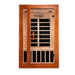Dynamic Cardoba Elite 2-Person Ultra Low EMF FAR Infrared Sauna (Canadian Hemlock) - Front view
