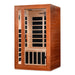 Dynamic Cardoba 2 Person Low EMF FAR Infrared Sauna - sauna with glass door
