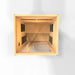 Dynamic Cardoba 2 Person Full Spectrum Infrared Sauna - Canadian Hemlock - Top view