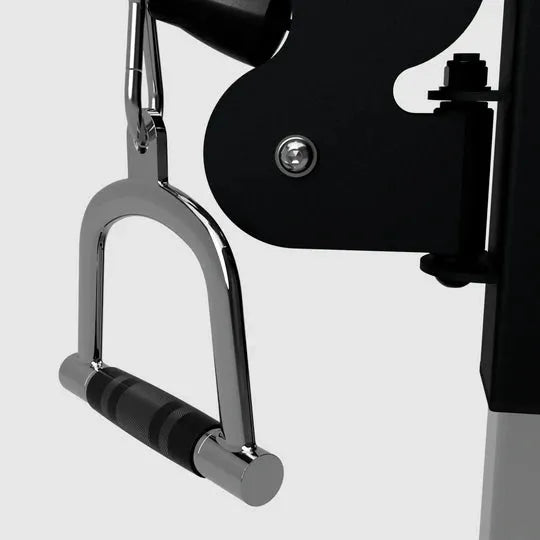 VTX Single Cable Grip with Rubber Grip - hanging to a machine 