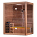 Golden Designs "Hanko Edition" 2 Person Indoor Traditional Steam Sauna (GDI-7202-01) - Canadian Red Cedar Interior - Sauna with LED lighting