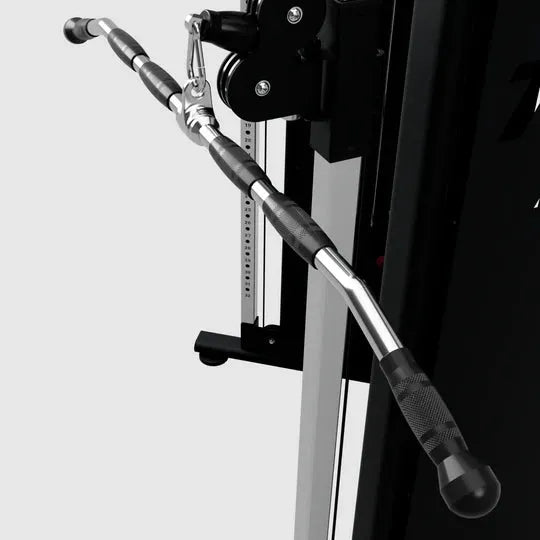 VTX 48" High Quality Lat Bar - hooked to an equipment