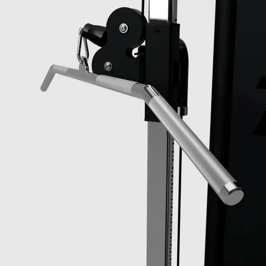 USA Sports 48” Lat Bar - hooked to a machine 