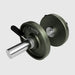 USA Sports Olympic Dumbbell Handle - with plates attached