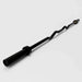 VTX Super 74" XL Olympic Black 6’ EZ Curl Bar - handle