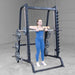 Body-Solid Series 7 Smith Machine - Woman model doing lifts on smith machine