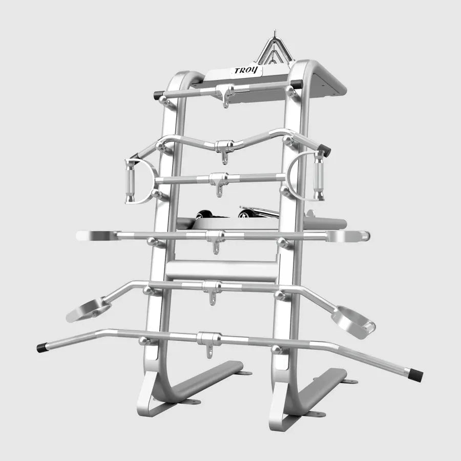 Troy Attachment Rack - silver metals