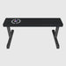 USA Sports Flat Workout Bench - black bench with logo 