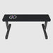 USA Sports Flat Workout Bench - black bench with logo 
